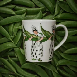 Elsa Beskow mugg 28 cl, Nasturtium