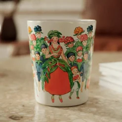 Elsa Beskow mugg med handtag 28 cl, Mrs Beetroot