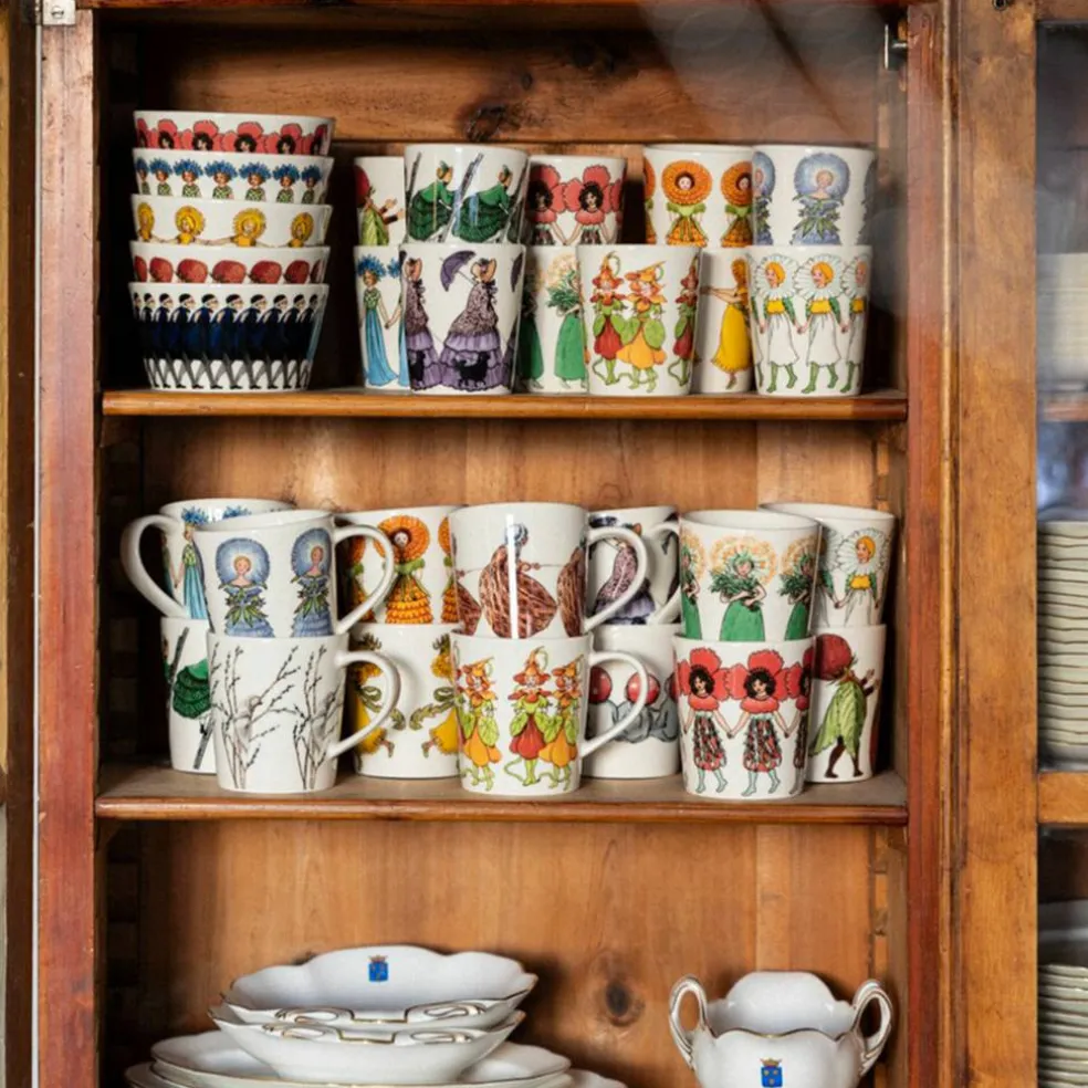 Elsa Beskow mugg med handtag 40 cl, August