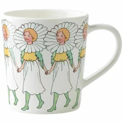 Elsa Beskow mugg med handtag 40 cl, Nasturtium