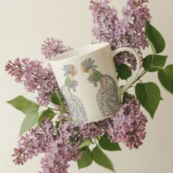 Elsa Beskow mugg med handtag 40 cl, Nasturtium