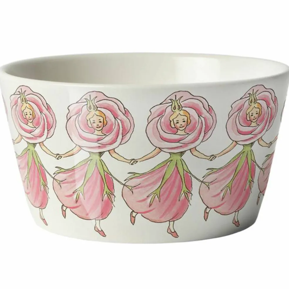 Elsa Beskow skål 50 cl, Rose
