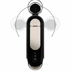 ENV200.GYAE Vertuo Up kapselmaskin med mjölkskummare 1,4 liter, grå