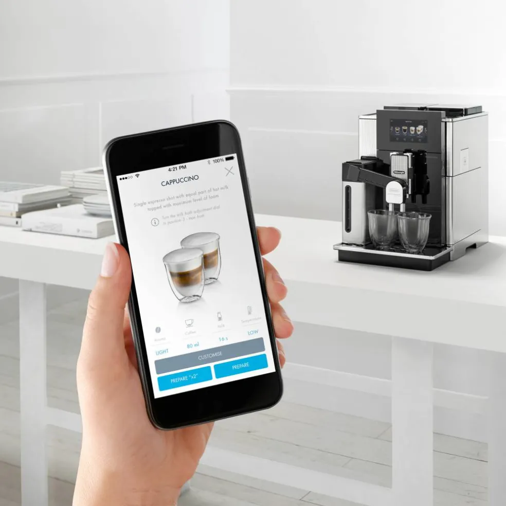 EPAM960.75.GLM Maetosa kaffemaskin, stål