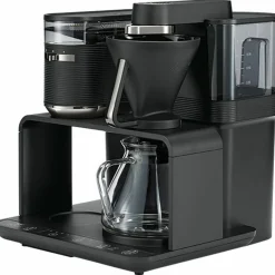 Epos Kaffebryggare, svart/krom