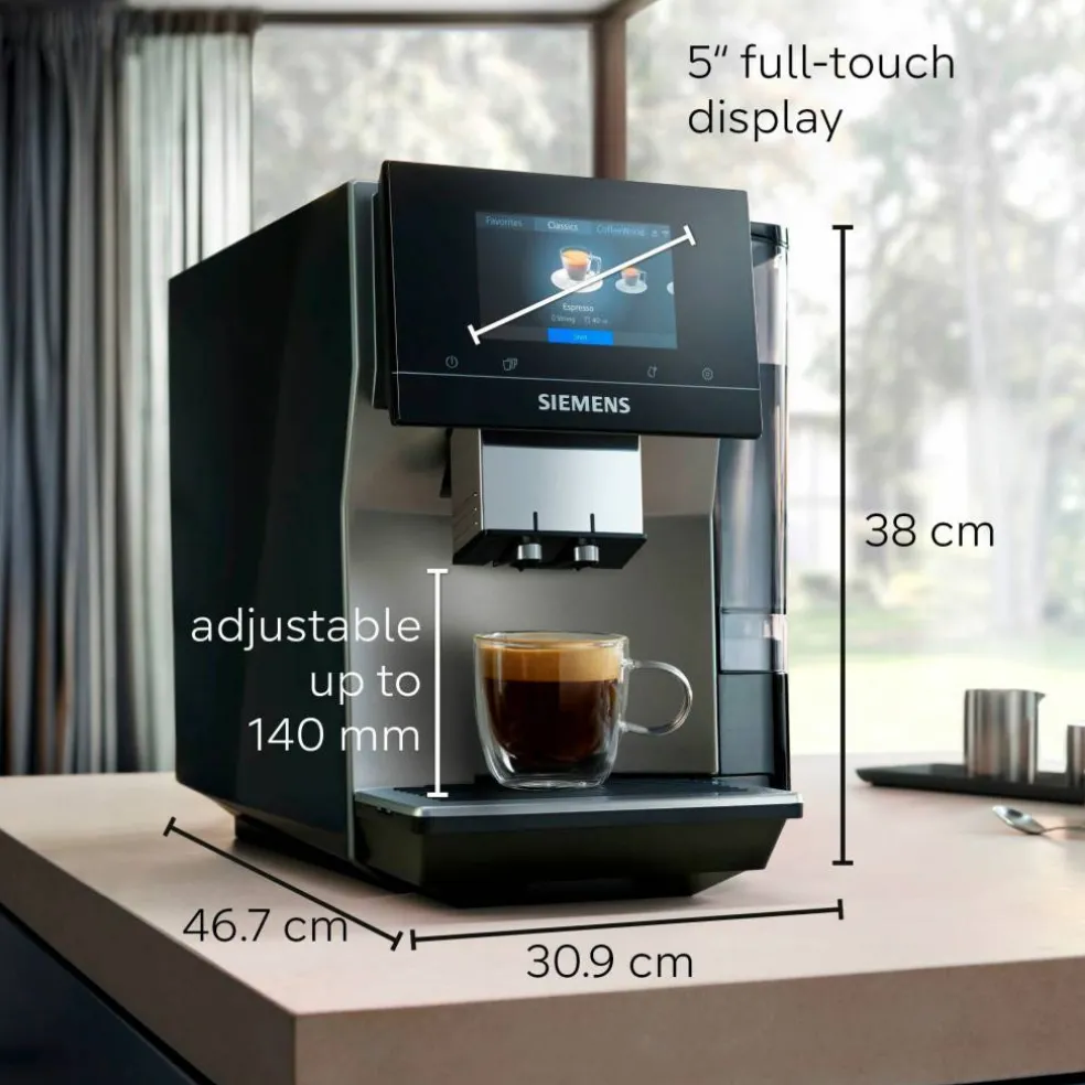 EQ700 Classic Morgondis helautomatisk kaffemaskin 2,4 liter