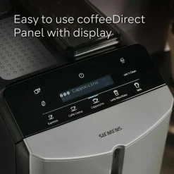 EQ300 Helautomatisk espressomaskin, rostfritt stål