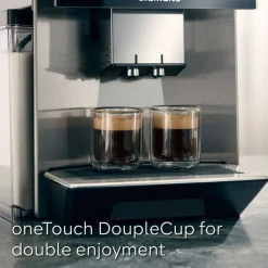 EQ900 Helautomatisk espressomaskin, rostfritt stål