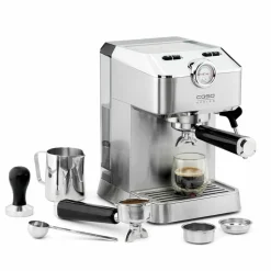 Espresso Gourmet espressomaskin, silver