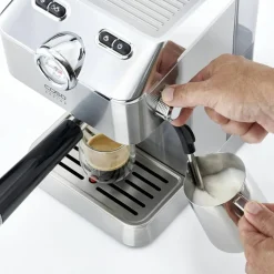 Espresso Gourmet espressomaskin, silver