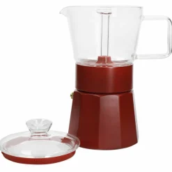 Espressokokare, röd