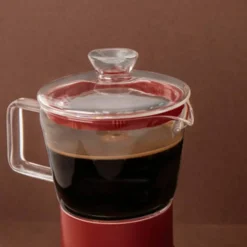 Espressokokare, röd