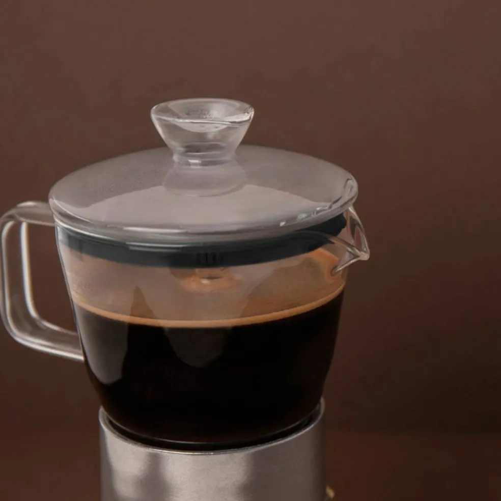 Espressokokare, silver