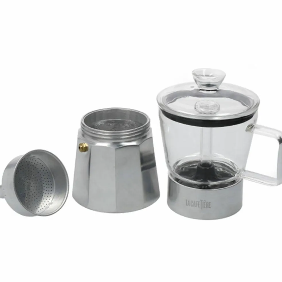 Espressokokare, silver