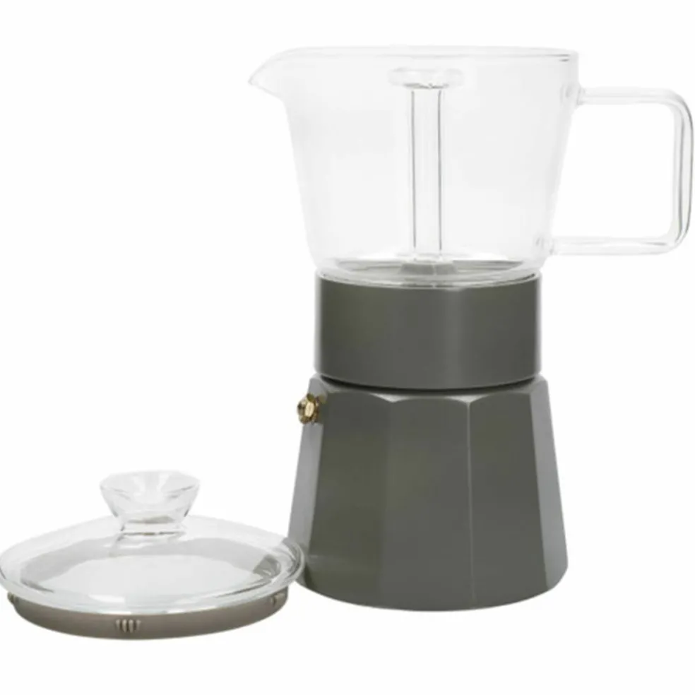 Espressokokare, silver