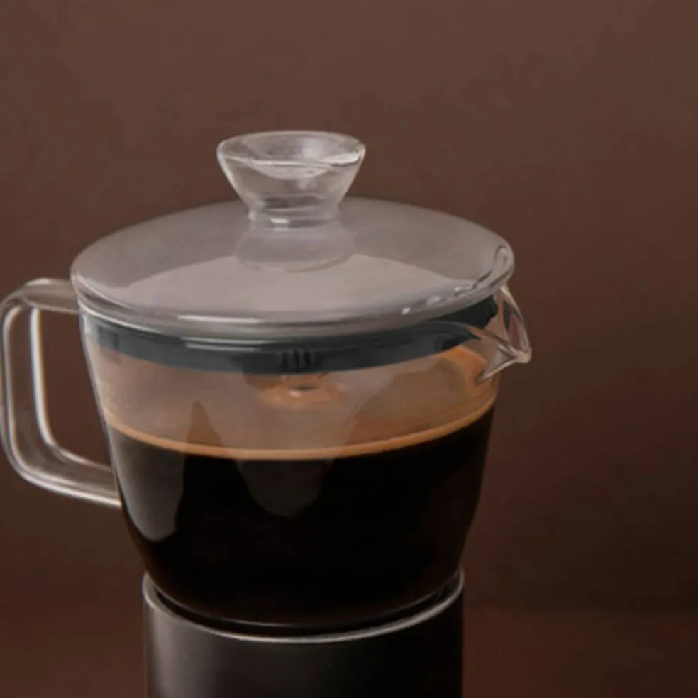 Espressokokare, silver
