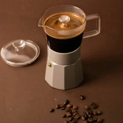 Espressokokare, svart