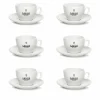 Espressokopp 6-pack, vit