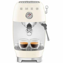 Espressomaskin med Cold Brew, pastellblå