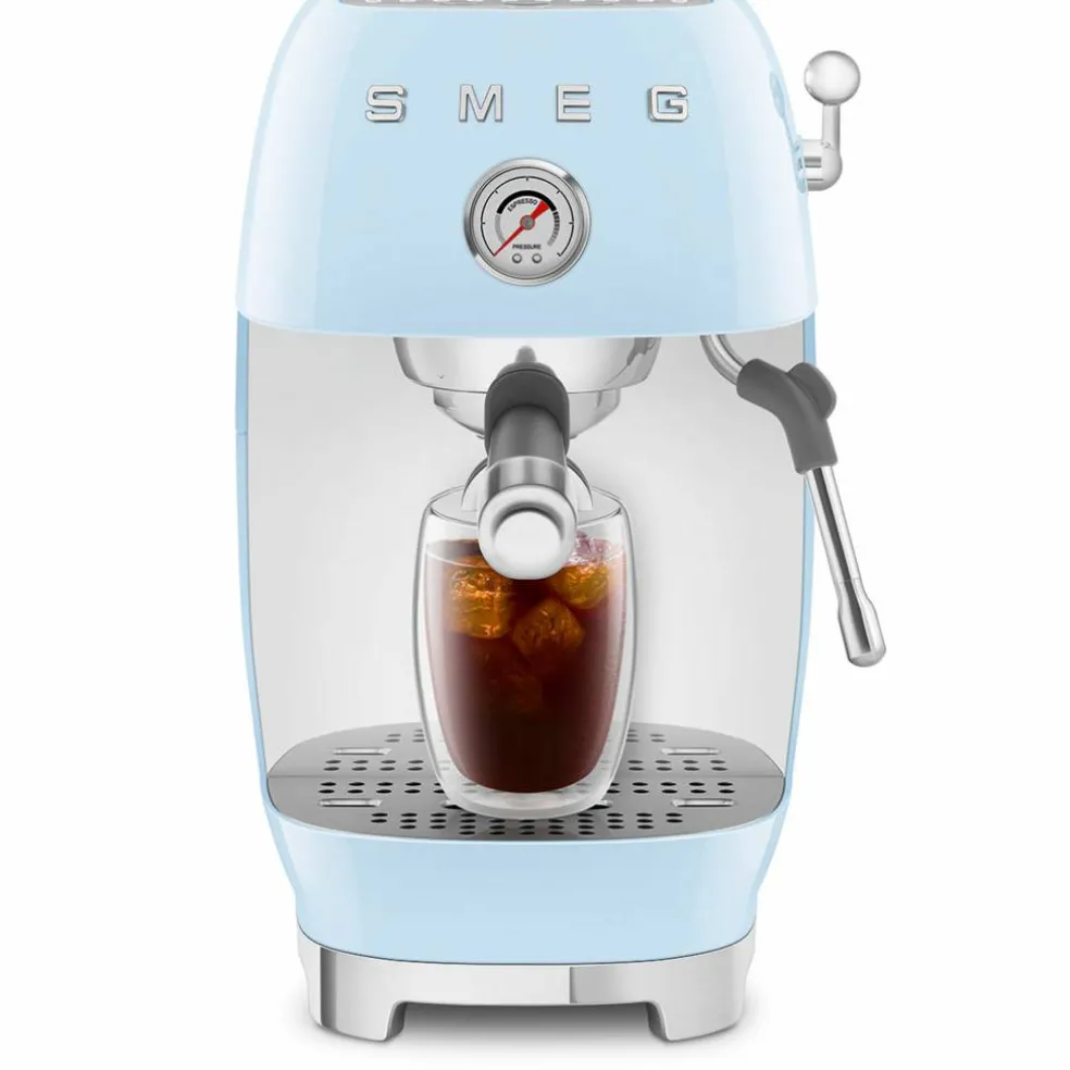 Espressomaskin med Cold Brew, pastellgrön