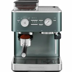 Espressomaskin med kaffekvarn, juniper