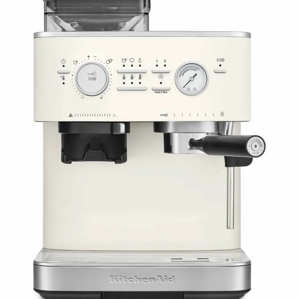 Espressomaskin med kaffekvarn, juniper