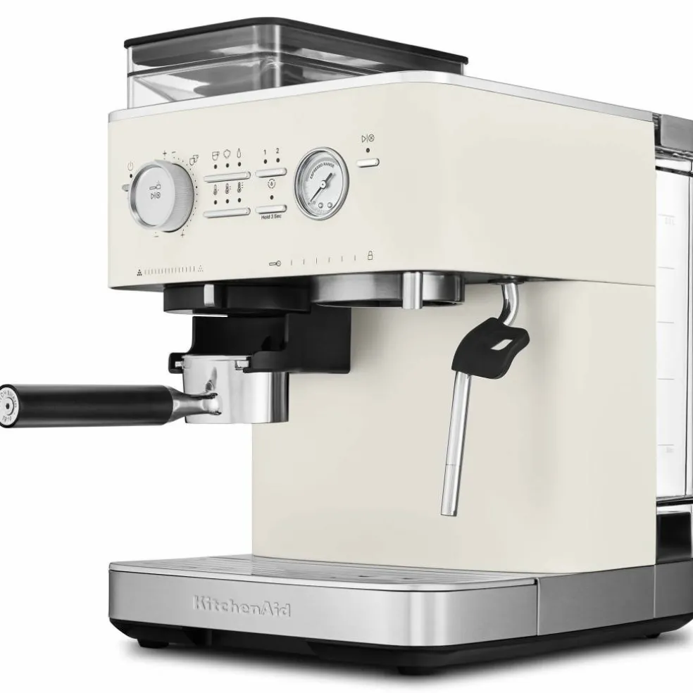 Espressomaskin med kaffekvarn, juniper