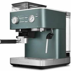 Espressomaskin med kaffekvarn, juniper