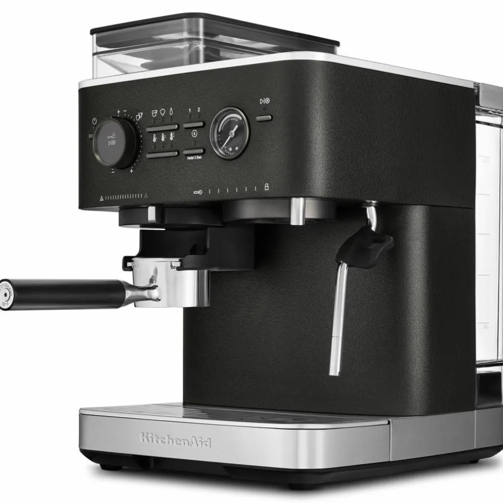 Espressomaskin med kaffekvarn, juniper