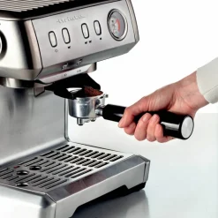 Espressomaskin med kvarn