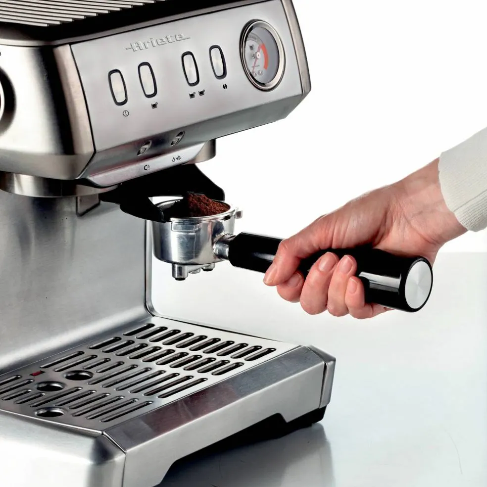 Espressomaskin med kvarn