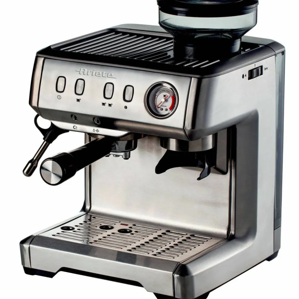 Espressomaskin med kvarn