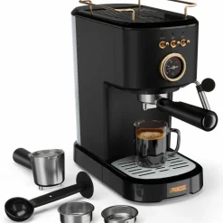 Espressomaskin, rostfritt stål