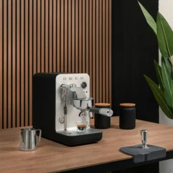 Espressomaskin, vit