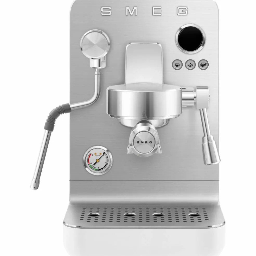 Espressomaskin, vit