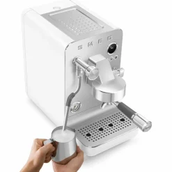 Espressomaskin, vit
