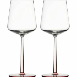 Essence rödvinsglas 45 cl 2-pack, rosa