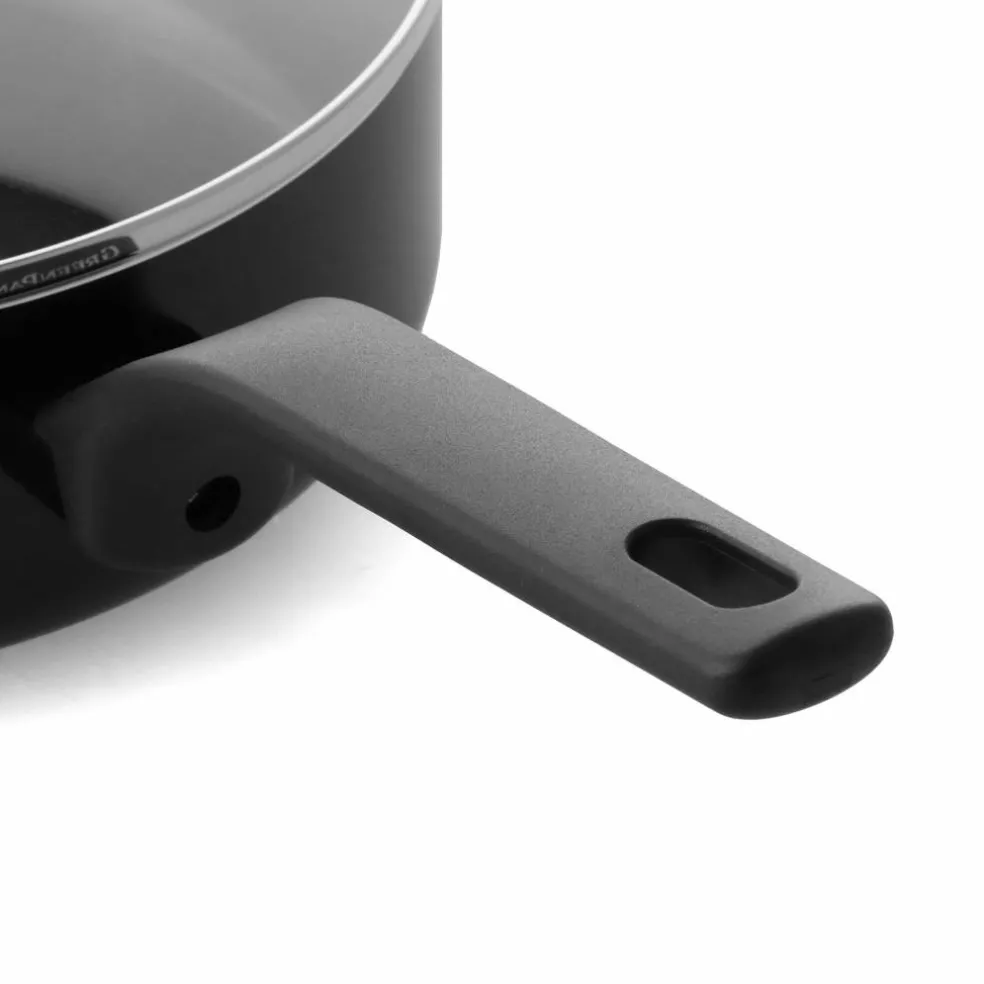 Essence stekpanna med lock 24 cm, svart