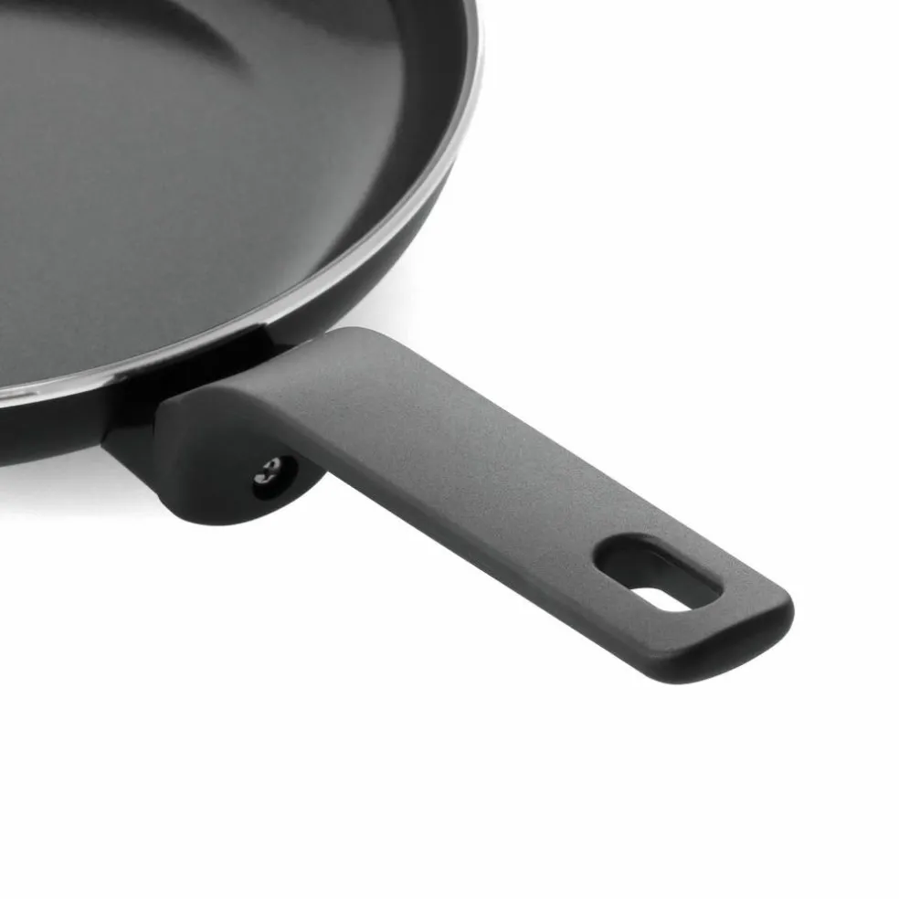 Essence stekpanneset 24 + 28 cm, svart