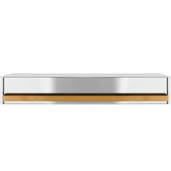 Essentials fast ram med lock, rostfritt stål