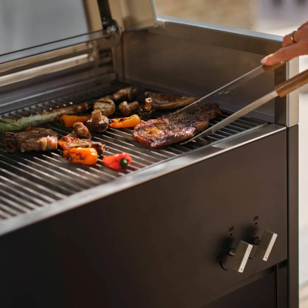 Essentials gasolgrill, rostfritt stål