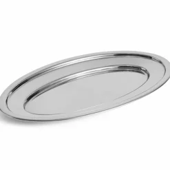 Essential Steel oval serveringstallrik large, rostfritt stål