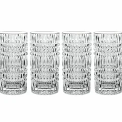 Ethno longdrinkglas 4 pack, 43,4 cl