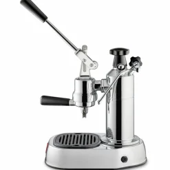 Europiccola Lusso Espressomaskin 0,8 liter Rostfritt stål med svart handtag LPLELQ01EU