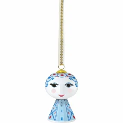 Eva julhänge 2025 7,5 cm, blå