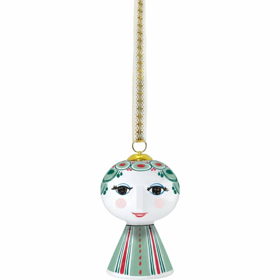 Eva julhänge 2025 7,5 cm, röd