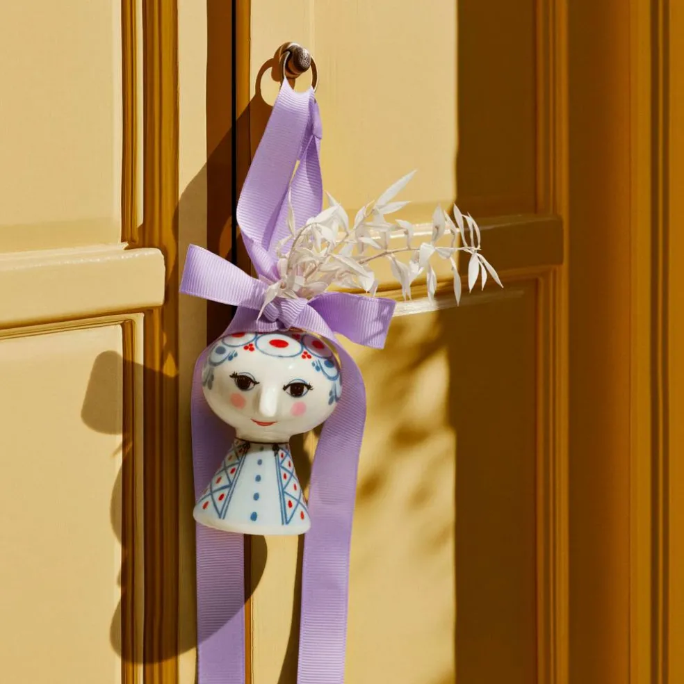 Eva julhänge 2025 7,5 cm, röd