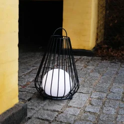 Evesham utomhuslykta i svart, large
