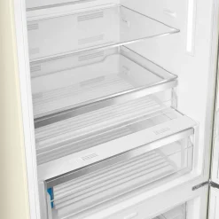 FAB38RCR6 högerhängd kyl/frys 70 cm, creme