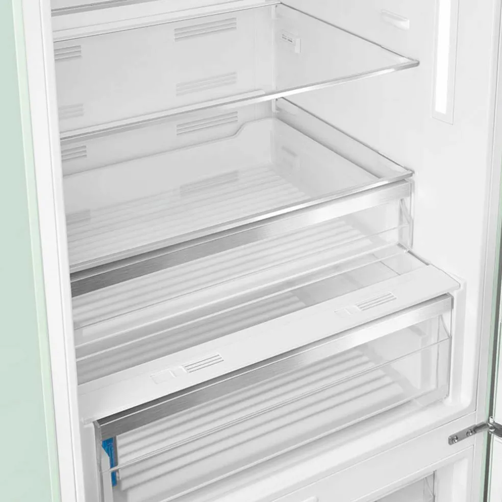 FAB38RCR6 högerhängd kyl/frys 70 cm, creme